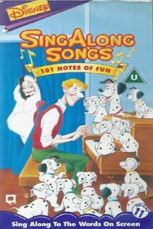 Poster Disney's Sing-Along Songs: 101 Notes of Fun 1994
