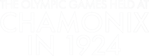 The 1924 Chamonix Olympic Games