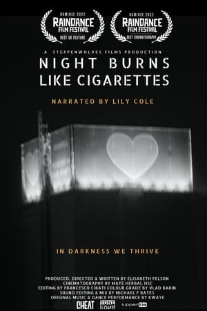 Poster Night Burns Like Cigarettes 2022