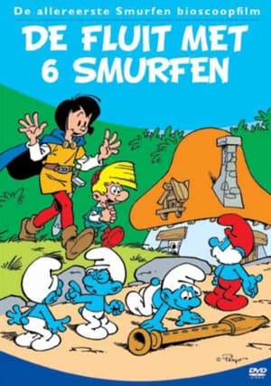 Poster De fluit met de zes smurfen 1976