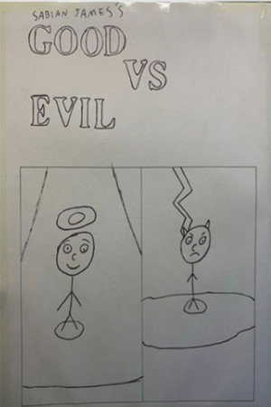 Poster Good Vs Evil