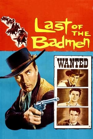 Poster Last of the Badmen 1957