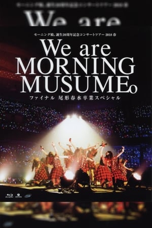 Poster モーニング娘。 誕生20周年記念 コンサートツアー 2018春 ～We are MORNING MUSUME。～ ファイナル 尾形春水 卒業スペシャル 2018