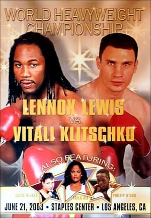 Poster Lennox Lewis vs. Vitali Klitschko (2003)