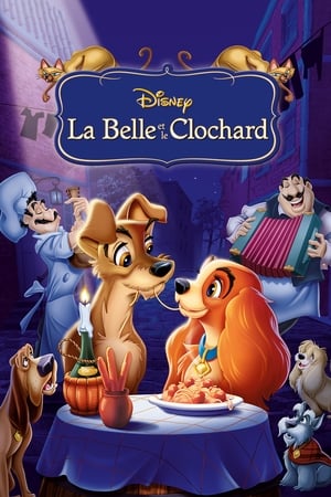 Poster La Belle et le Clochard 1955