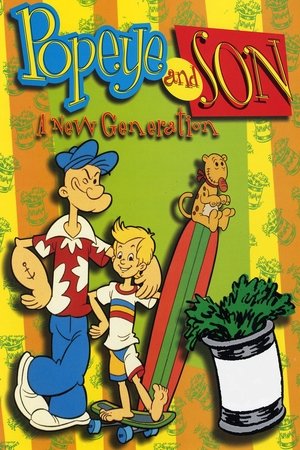 Poster Popeye and Son 1987