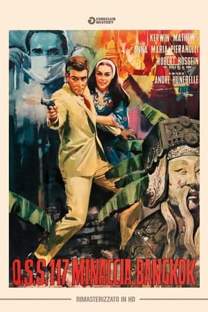 Poster OSS 117 minaccia Bangkok 1964