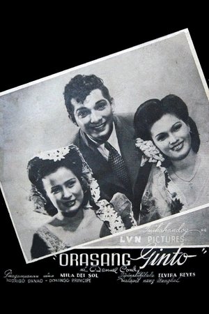 Poster Orasang Ginto (1946)