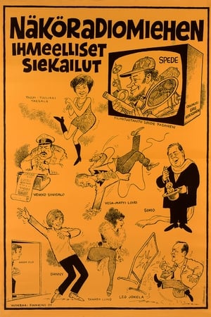 Poster Näköradiomiehen ihmeelliset siekailut 1969