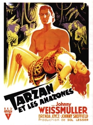 Poster Tarzan et les Amazones 1945