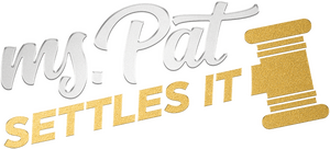 Ms. Pat Settles It — Logos 1