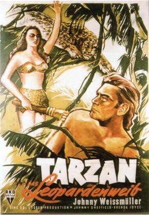 Poster Tarzan und das Leopardenweib 1946