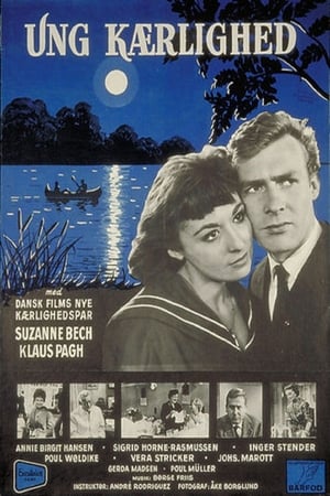 Poster Ung kærlighed (1958)