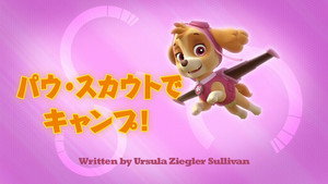 パウ・スカウトでキャンプ！