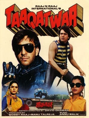 Poster Taaqatwar 1989