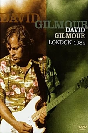 Poster David Gilmour - London 1984 2009