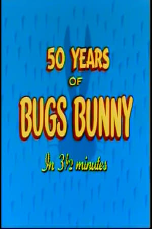 Poster Fifty Years of Bugs Bunny in 3 1/2 Minutes 1989