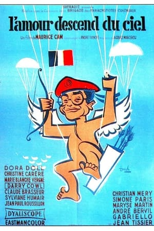 Poster L'amour descend du ciel 1957