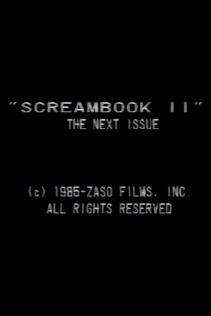 Poster Screambook II (1985)