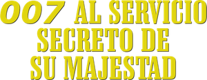 007 al servicio secreto de su Majestad