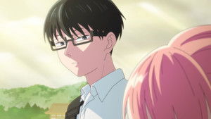 Seihantai na Kimi to Boku Episódio 08