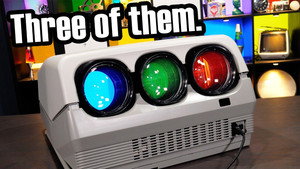 Video projectors used to be ridiculously cool - Episode 11