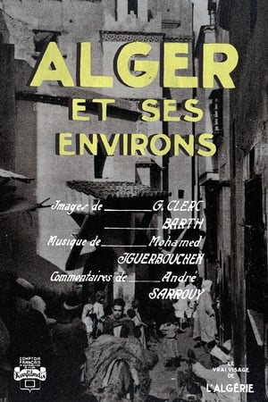 Poster Alger Et Ses Environs (1945)