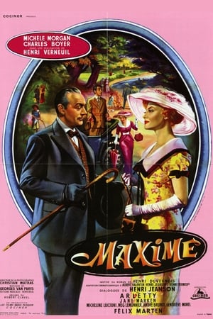Poster Die Affären von Madame M. 1958