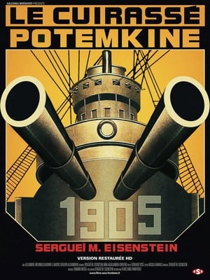 Poster Le Cuirassé Potemkine 1925
