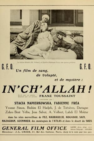 Poster In'ch'Allah 1922