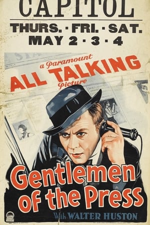 Poster Gentlemen of the Press (1929)