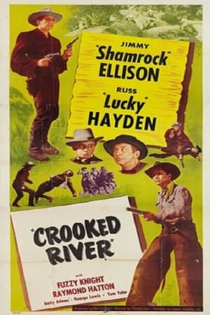 Poster Crooked River 1950