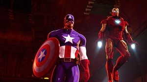 Iron Man y Capitan America los Heroes Unidos