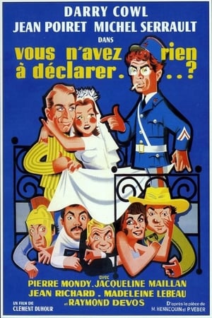 Poster Vous n'avez rien à déclarer ? 1959