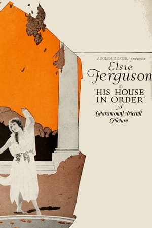 Poster His House in Order (1920)