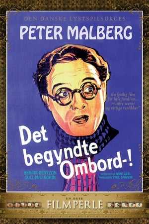 Poster Det begyndte ombord (1937)