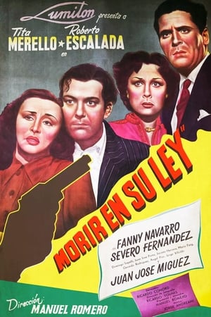 Poster Morir en su ley (1949)