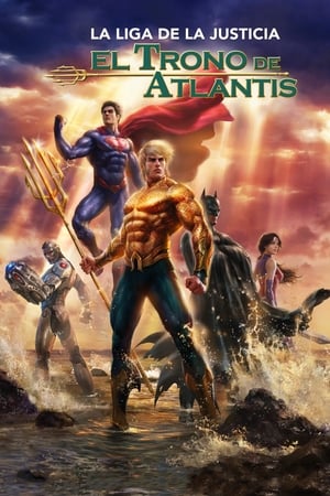 Poster La Liga de la Justicia: El trono de Atlantis 2015