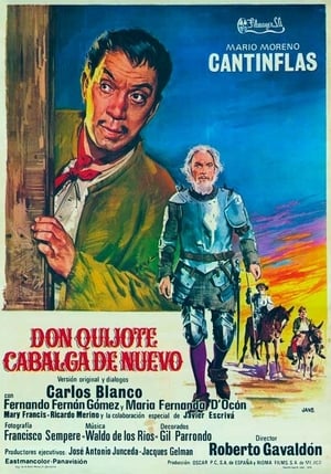 Poster Don Quijote cabalga de nuevo 1973