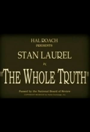 Poster The Whole Truth (1923)