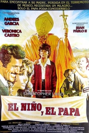 Poster El niño y el Papa 1987
