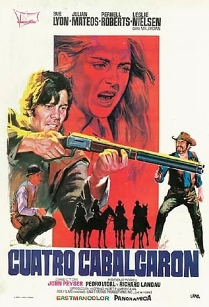 Poster Cuatro cabalgaron 1969