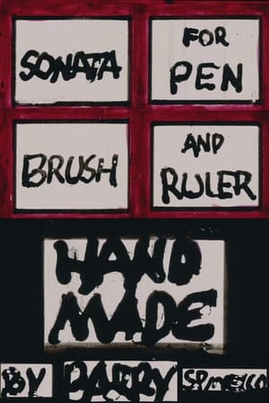 Poster Sonata for Pen, Brush, and Ruler (1968)