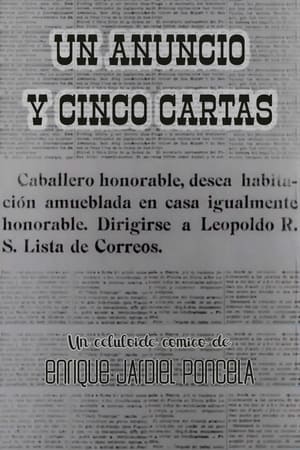 Poster Un anuncio y cinco cartas (1937)