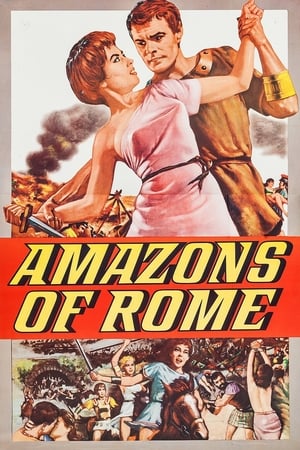 Poster Amazons of Rome 1961