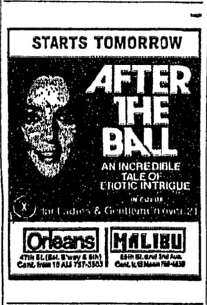 Poster After the Ball (1972)