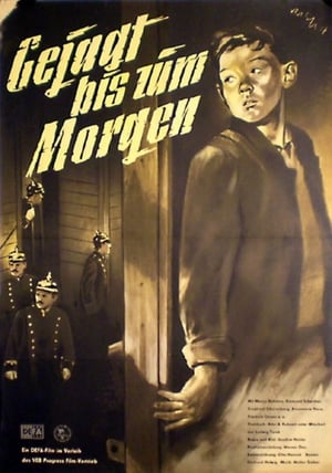 Poster Gejagt bis zum Morgen 1957