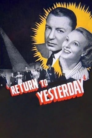 Poster Return to Yesterday (1940)