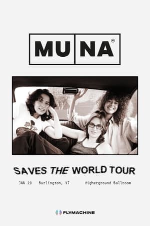 Poster MUNA: Saves the World Tour - Live in Vermont (2022)