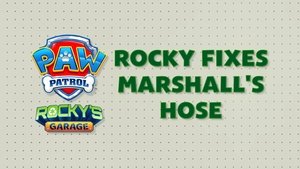 RECYCLING RULES! Rocky Saves Water with a Smart Idea
